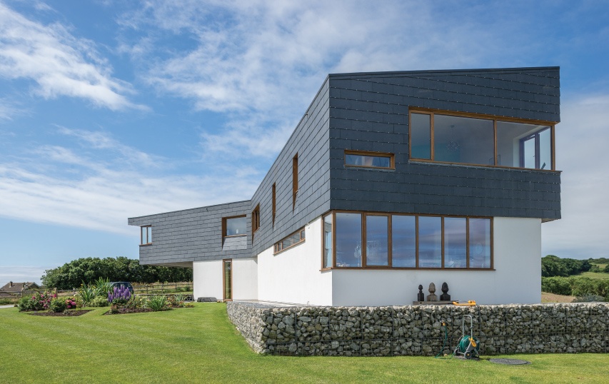 slate cladding energy efficiency in a uk house