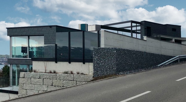 3 houses in Zurich featuring Cupaclad slate rainscreen cladding