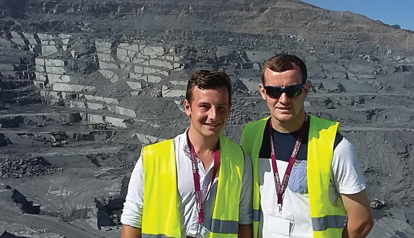 students leeds college of building at cupa quarry in spain