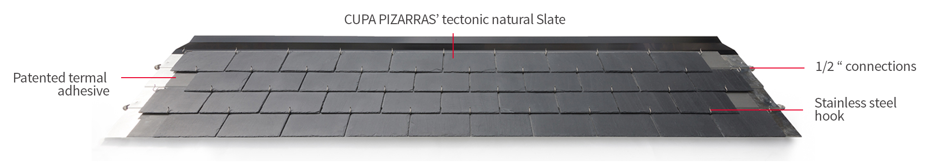 thermoslate solar slate with hook detail