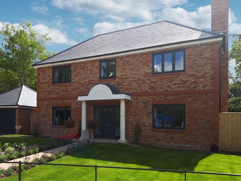 luxury homes with slate pitched roof in West Kingsdown
