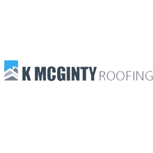 k mcginty roofing logo