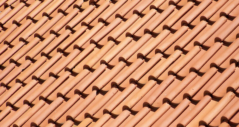 tejas de cerámica