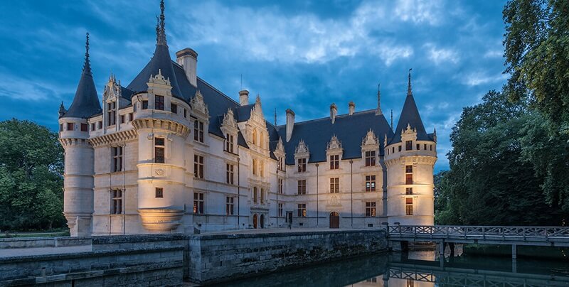 château of Azay-le-Rideau france