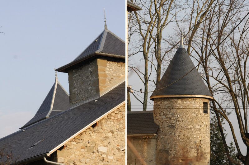 restauration Château de Villeneuve