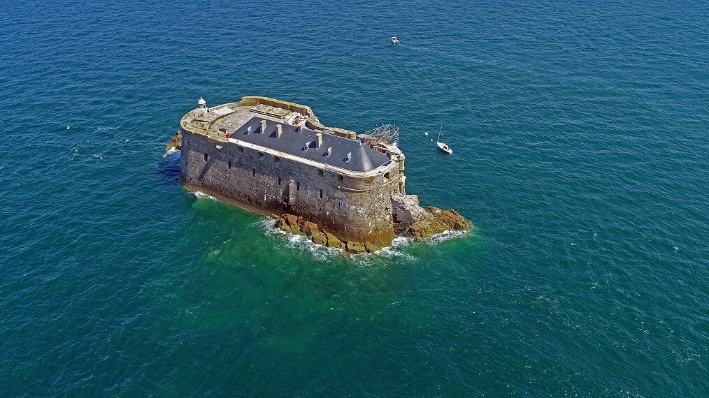 Fort de la Conchée en Saint Malo (Francia)