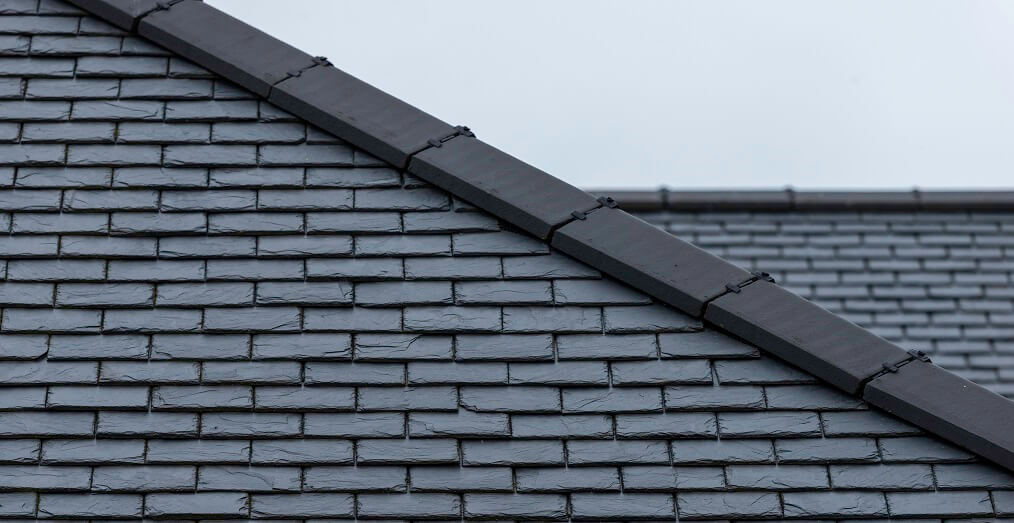black-grey roofing slates