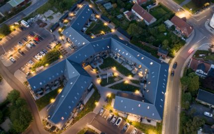 danish house slate roof