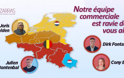 équipe commerciale Benelux ardoise